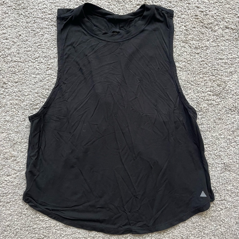 Vitality cropped tank